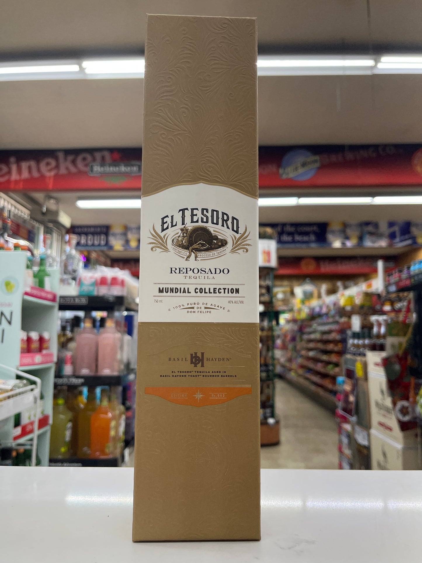 El Tesoro Reposado Mundial Collection 750ml