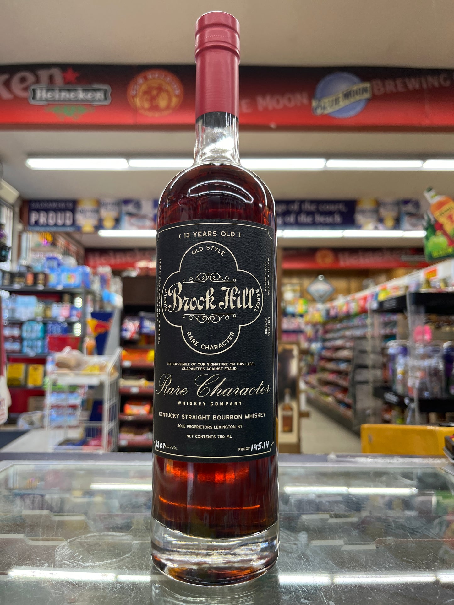 Brook Hill 13yrs old Kentucky Bourbon Black Dail