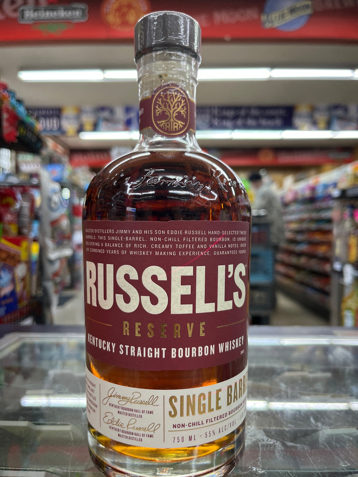 Russel's Reserve Single Barrel Bourbon 750ml