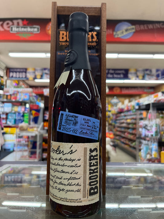 Booker's 2025-02 “By The Pond Batch” BOURBON 750ml