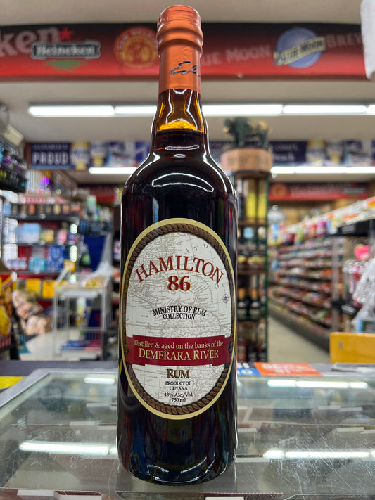 Hamilton 86 Demerara River 750ml
