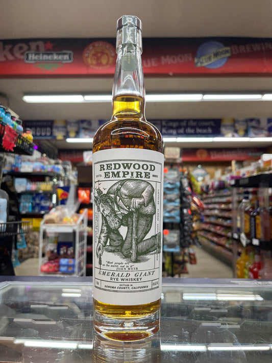 Redwood Empire Emerald Giant Rye Whiskey 750ml