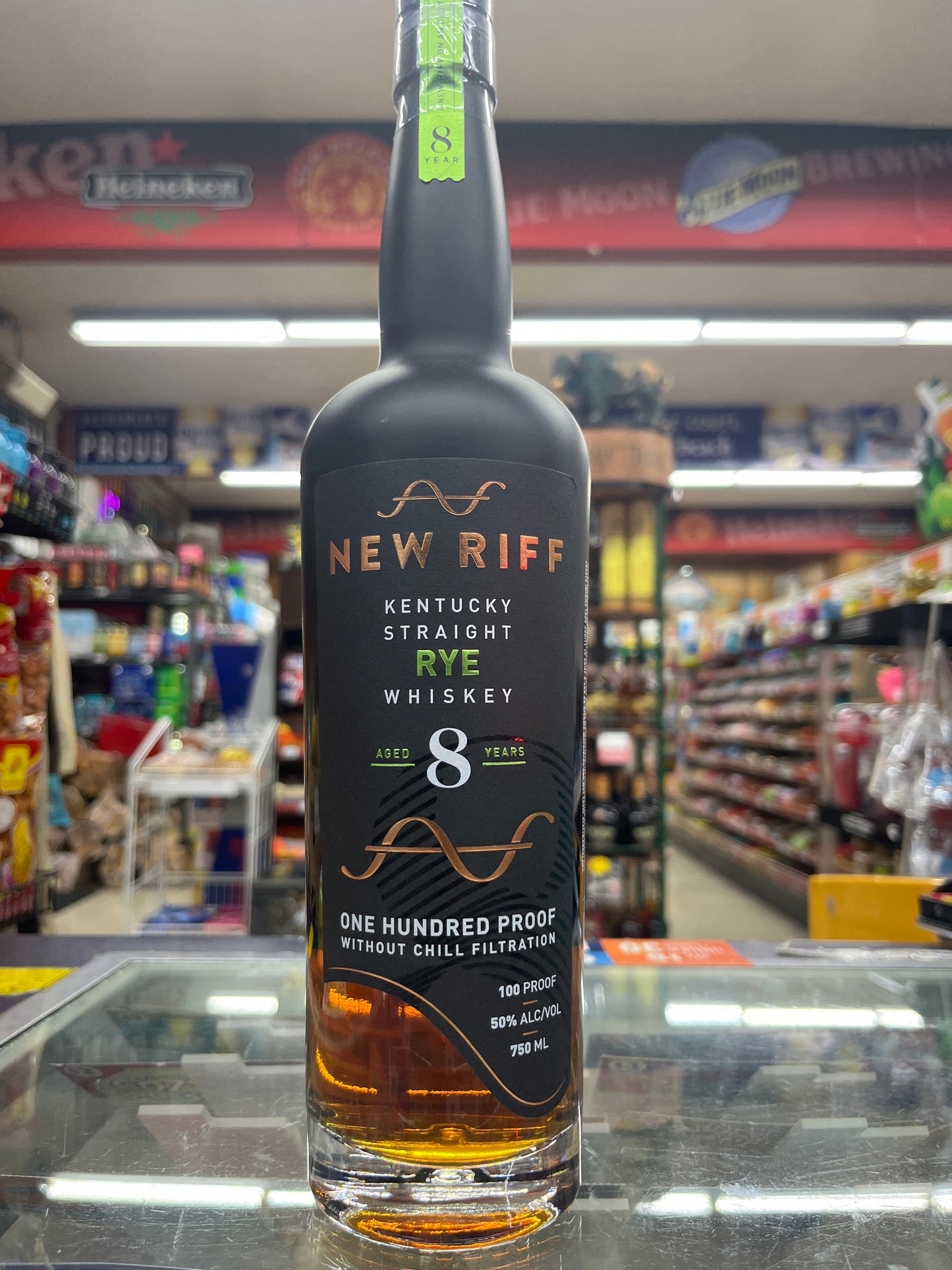 New Riff 8 years old Rye Whiskey 750ml