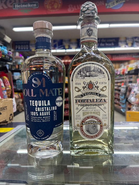 Fortaleza Tequila Reposado 750ml ( Bundle)