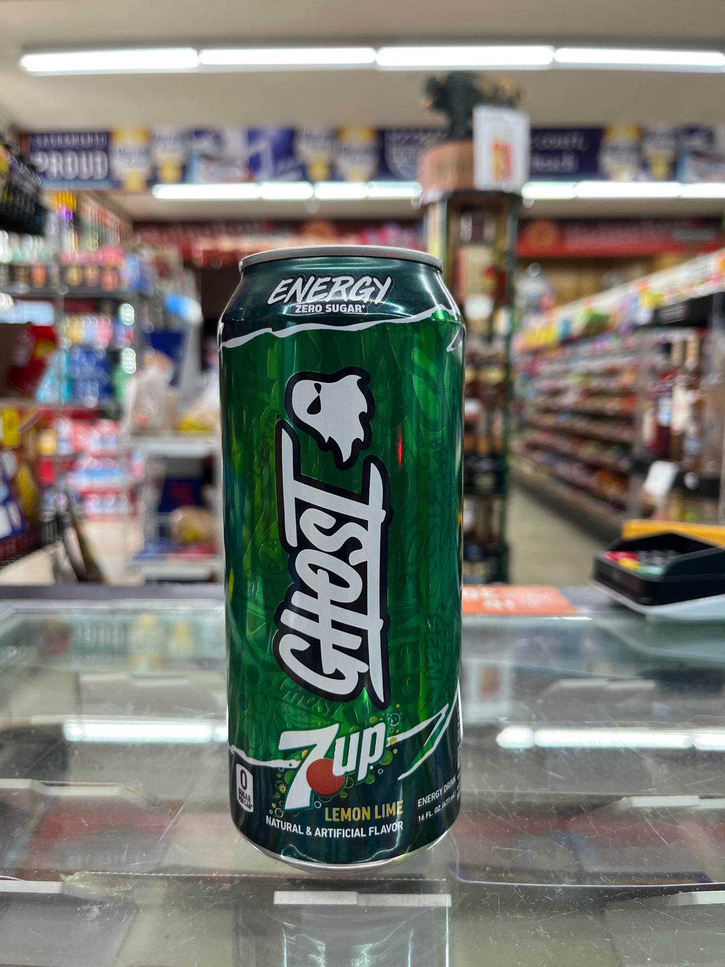 Ghost Energy 7up Lemon Lime 16oz