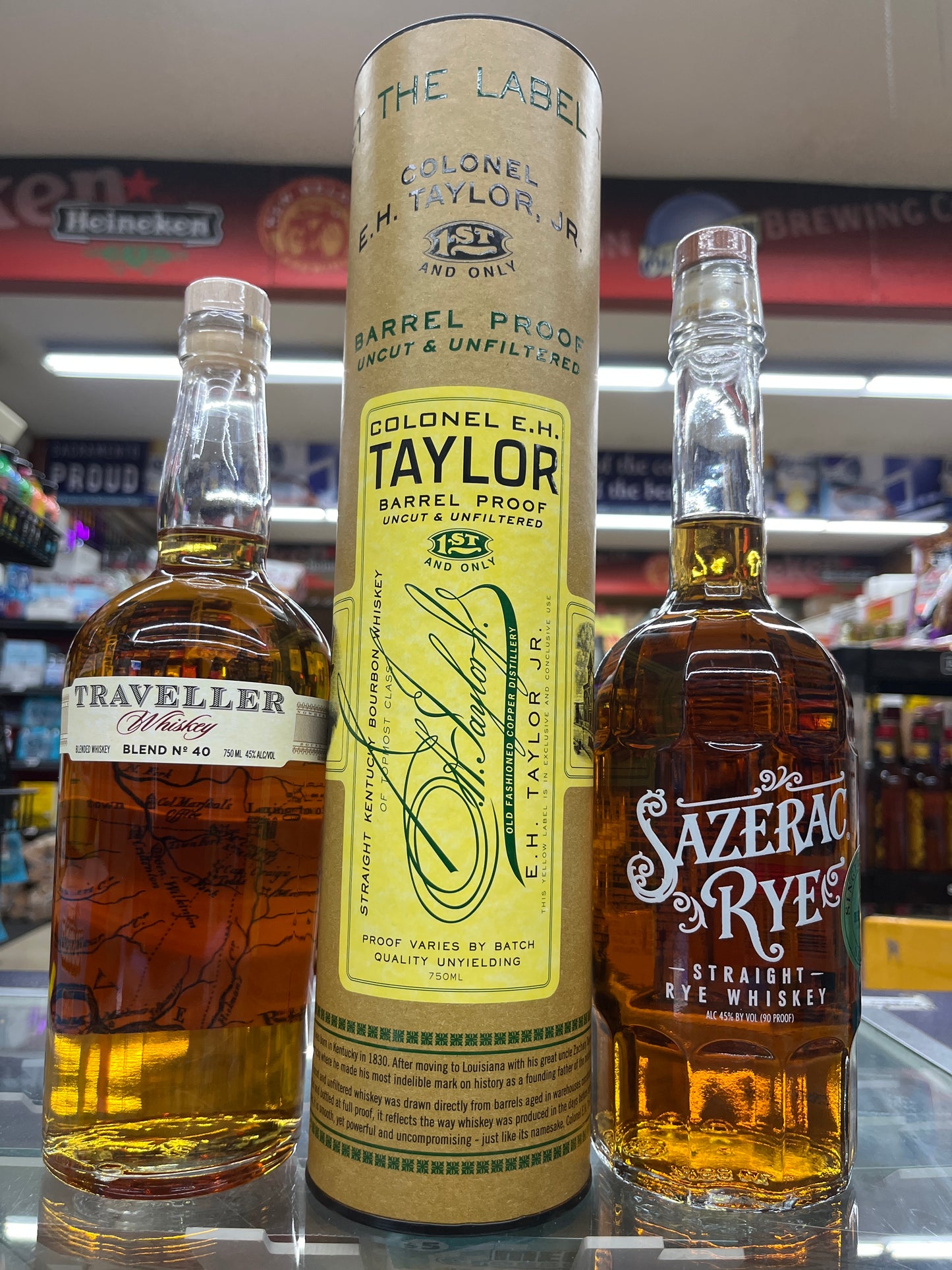 E.H. Taylor Barrel Bourbon proof Bundle 750ml