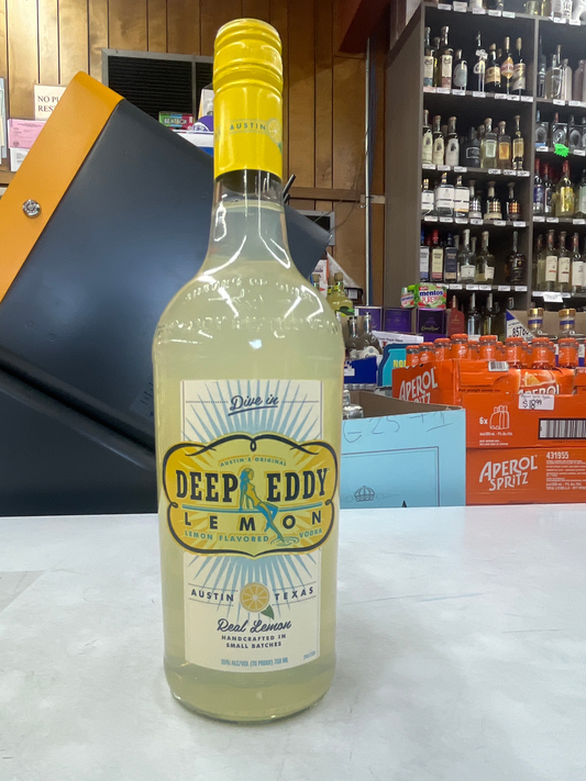 Deep Eddy Lemon Flavored Vodka 750ml