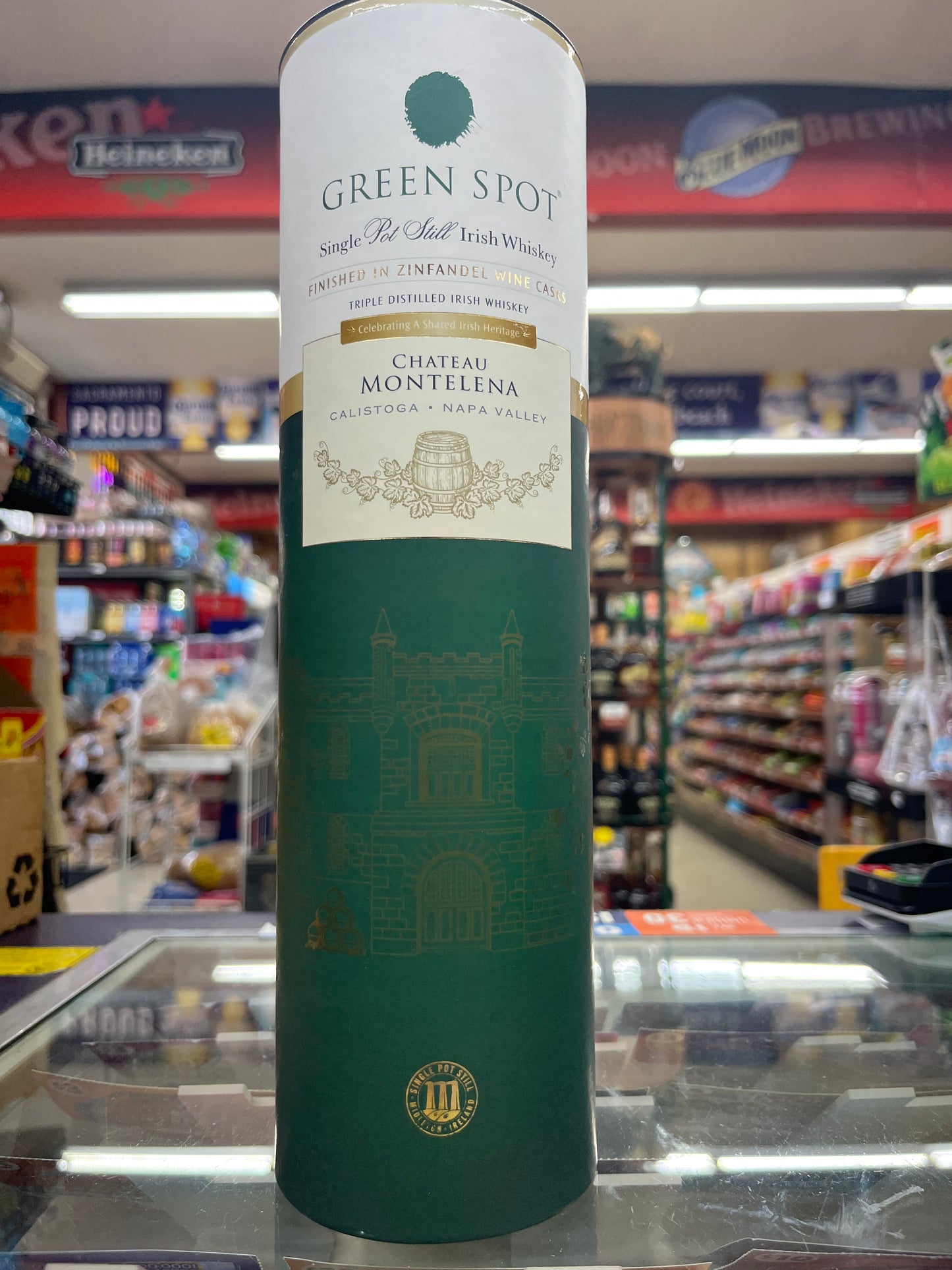 Green Spot Irish Whiskey Chateau Montelena