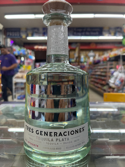 Tres Generaciones Tequila Plata 750ml