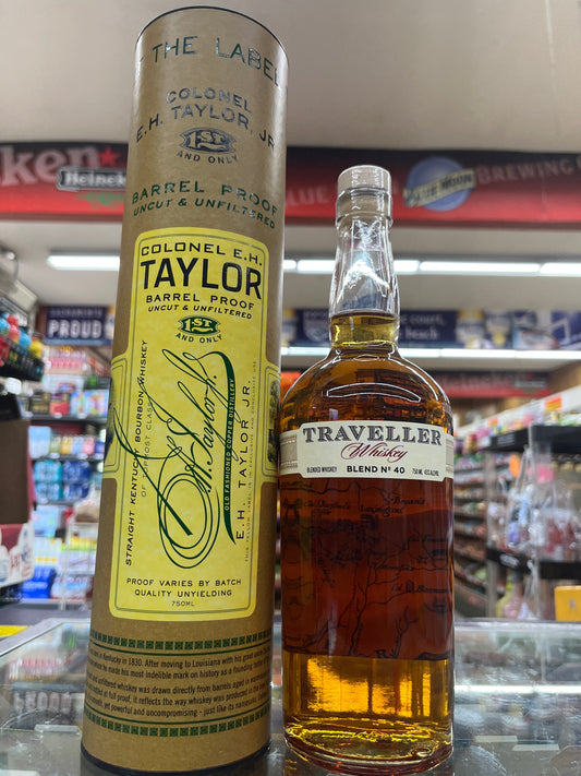 E H Taylor Barrel Proof Bourbon Bottle