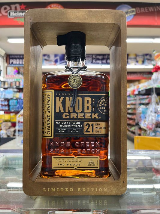 Knob Creek 21 years old Kentucky Straight Bourbon 750ml