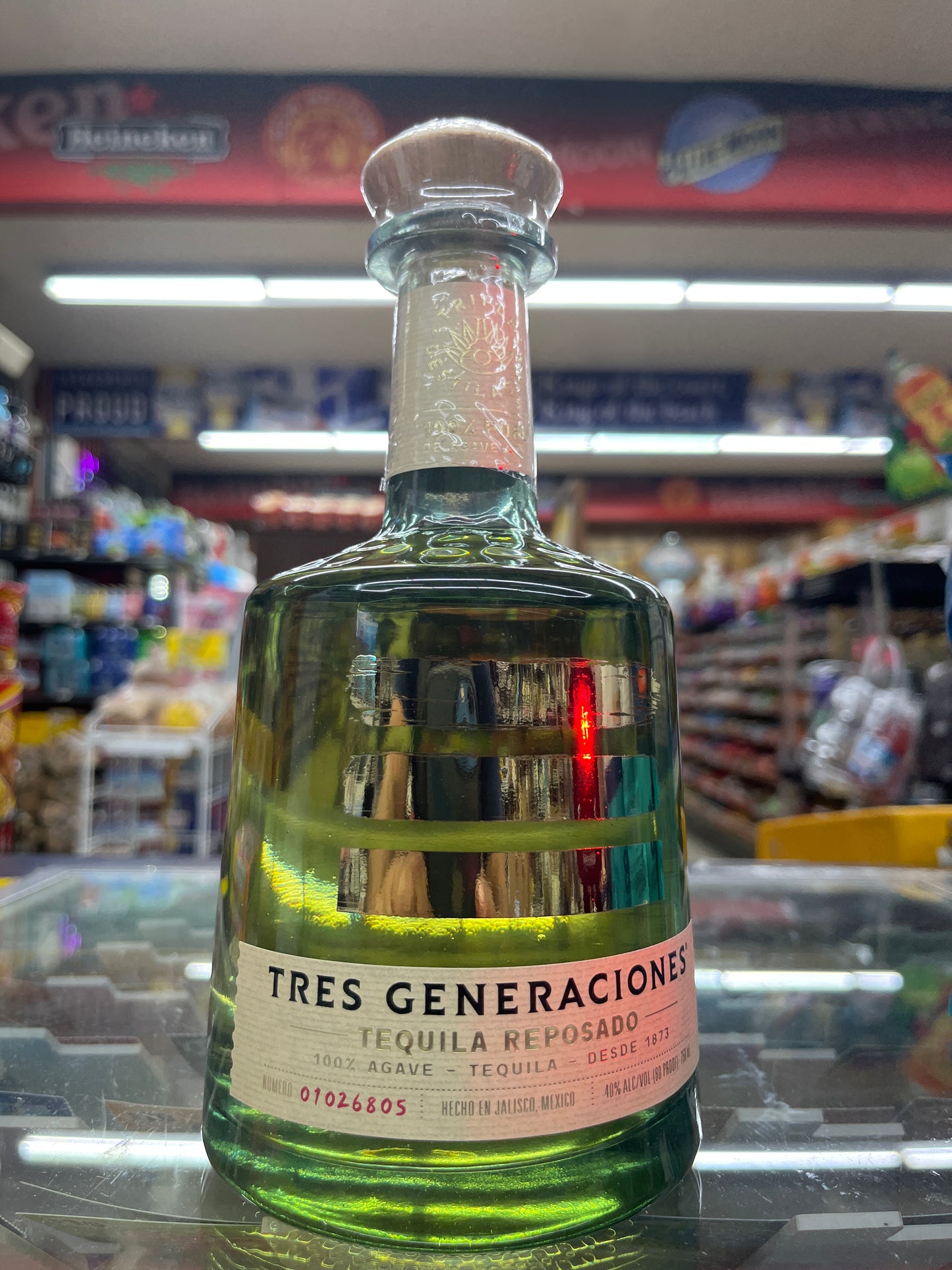 Tres Generaciones Tequila Reposado 750ml keep