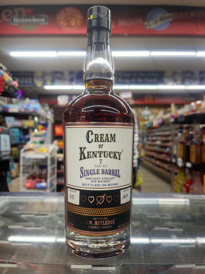 Cream of Kentucky 7 years Single Barrel Kentucky Straight Bottle-In-Bond 750ml