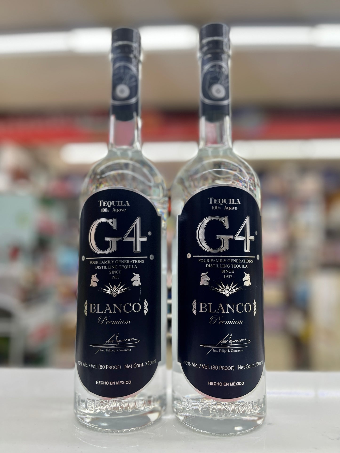 G4 Tequila Blanco 750ml Bundle