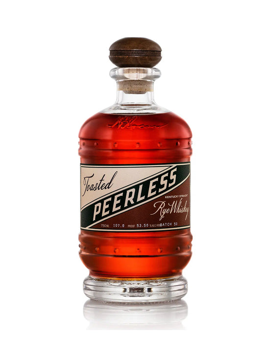 Peerless Toasted Rye whiskey