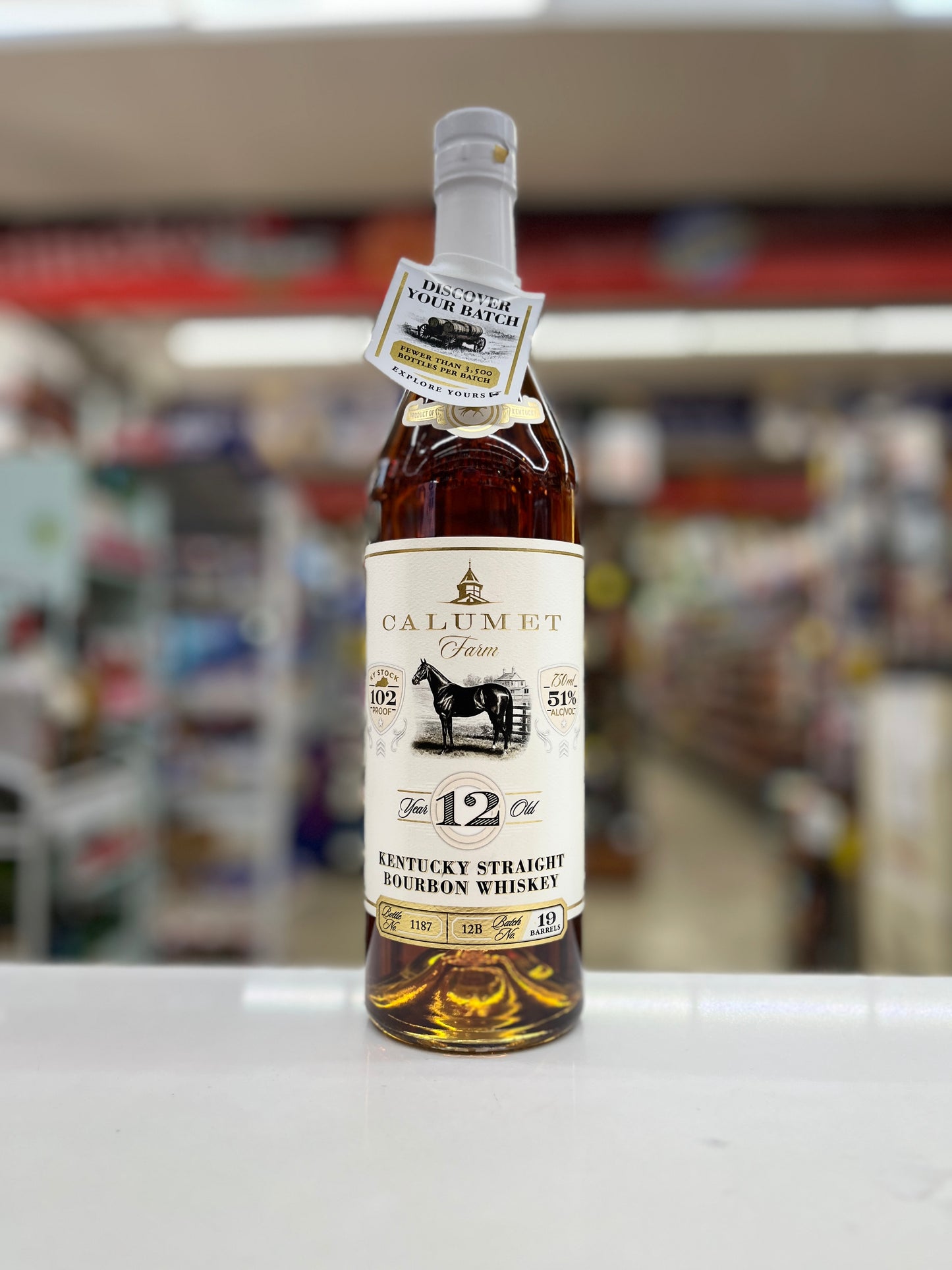 Calumet Farms 12 years old Bourbon Whiskey 750ml