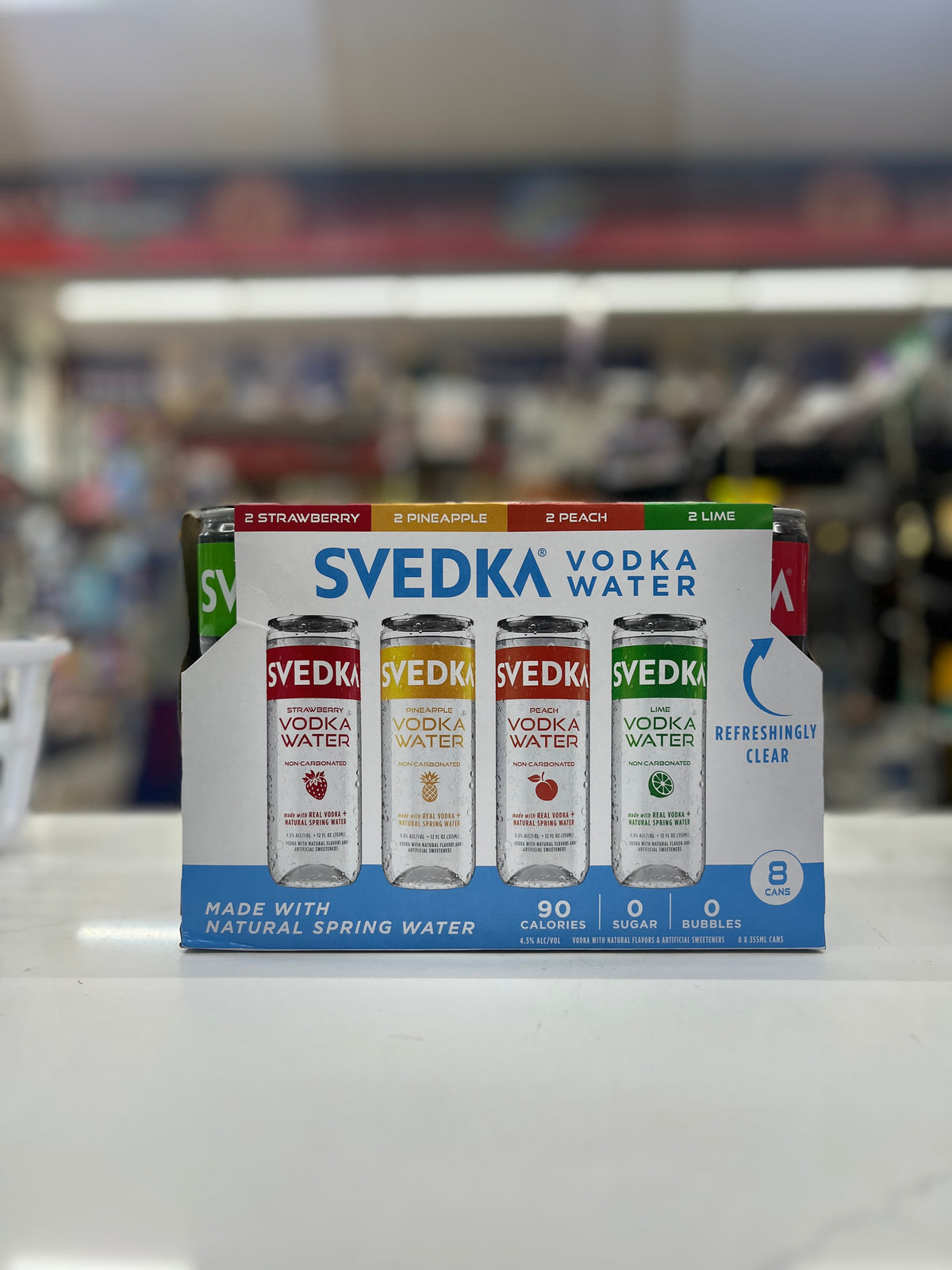 SVEDKA Vodka Water Variety Pack