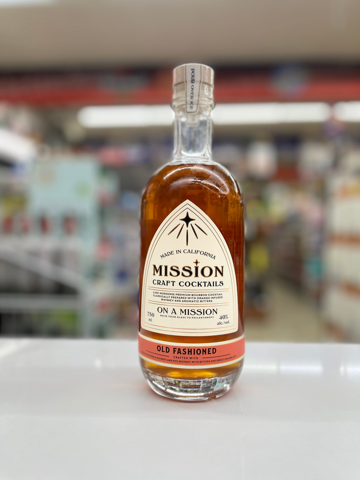 Mission Craft Cocktails Old Fashioned – 750ml