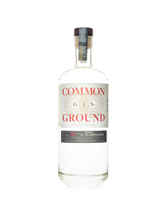 Common Ground Basil & Elderflower Gin 750ml