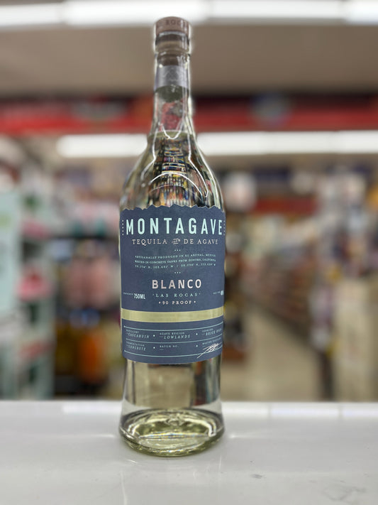 Montagave Las Rocas Blanco Tequila 750ml