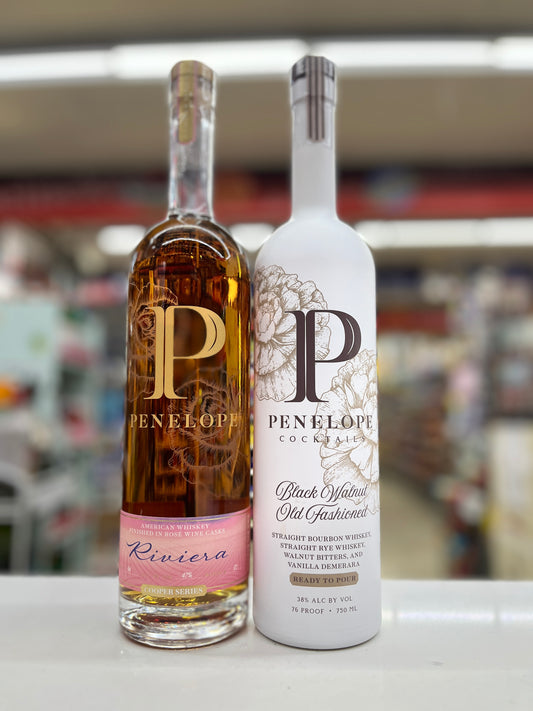 Penelope Bourbon Riviera Cooper 750ml Bundle