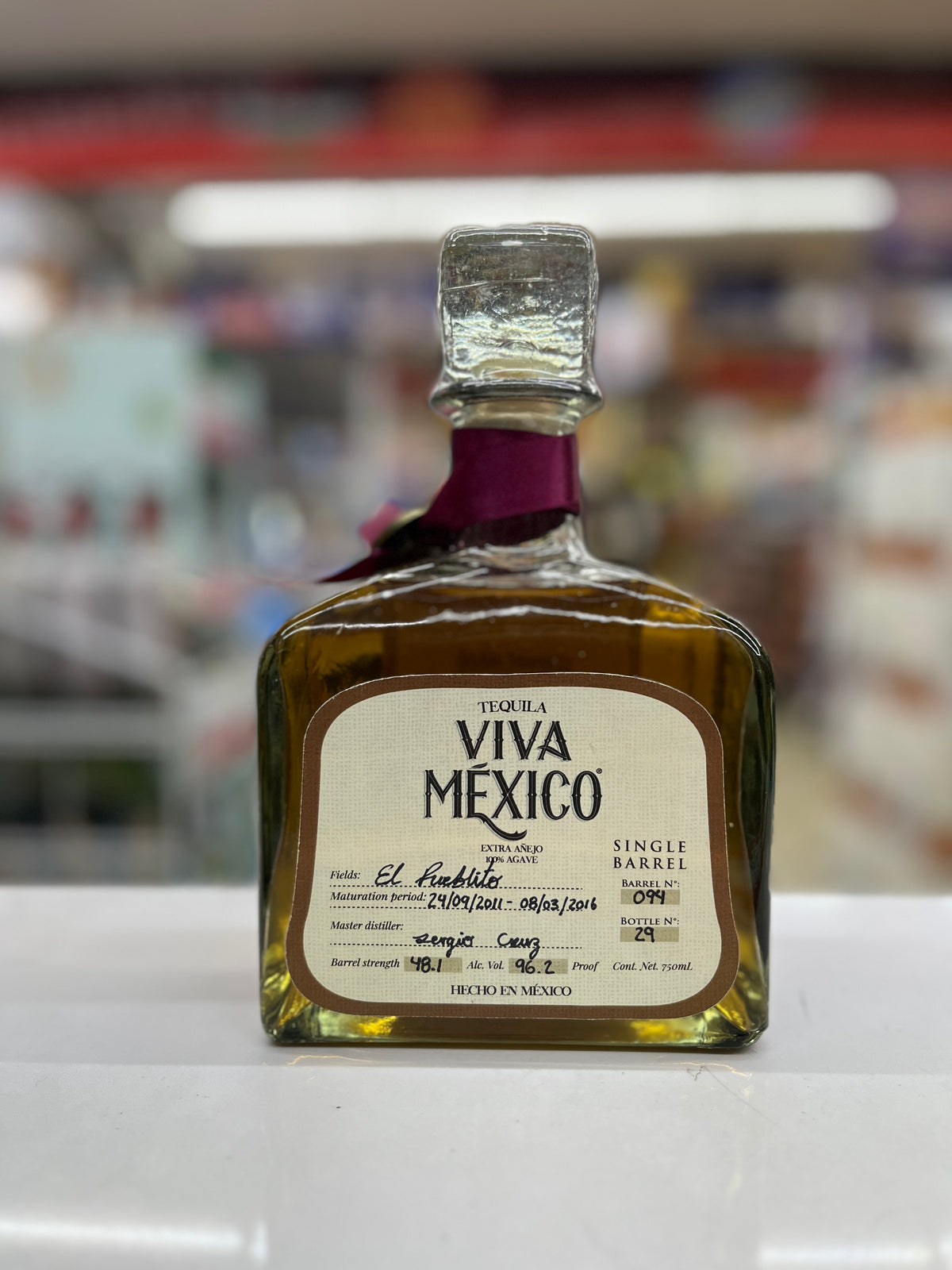 Viva Mexico Extra Añejo Single Barrel No. 94 Tequila 750ml