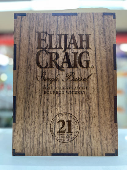 Elijah Craig 21 Year Old Single Barrel Bourbon 750ml